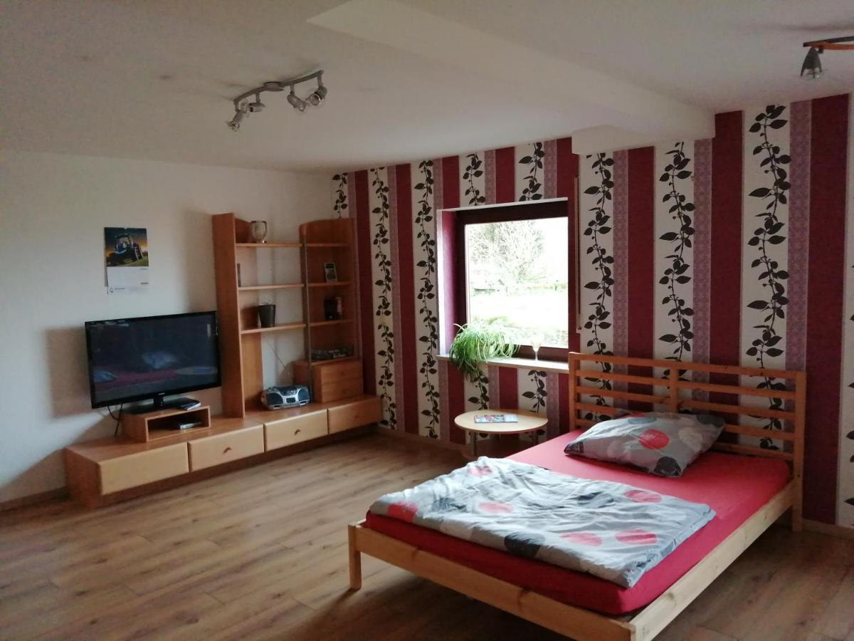 Moderne Ganze Ferienwohnung 1Km Zum Funpark Und Nur 15 Minuten Nach Nuernberg Zirndorf Buitenkant foto